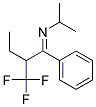 1-ISOPROPYLIMINO-1-PHENYL-2-TRIFLUOROMETHYLBUTAN- 结构式