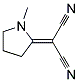 2-(1-METHYLTETRAHYDRO-1H-PYRROL-2-YLIDEN)MALONONITRILE, TECH 结构式