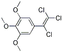 1,2,3-TRIMETHOXY-5-(1,2,2-TRICHLOROVINYL)BENZENE, TECH 结构式