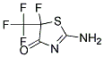 2-AMINO-5-FLUORO-5-(TRIFLUOROMETHYL)-4,5-DIHYDRO-1,3-THIAZOL-4-ONE, TECH 结构式