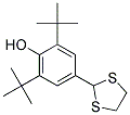 2,6-DI(TERT-BUTYL)-4-(1,3-DITHIOLAN-2-YL)PHENOL, TECH 结构式