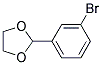 2-(3-BROMOPHENYL)-1,3-DIOXOLANE, TECH 结构式