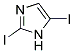 2,5-DIIODO-1H-IMIDAZOLE 结构式