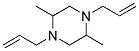 1,4-DIALLYL-2,5-DIMETHYLPIPERAZINE 结构式