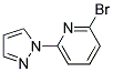2-BROMO-6-(1H-PYRAZOL-1-YL)PYRIDIN 结构式