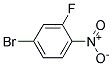 1-BROMO-3-FLUORO-4-NITROBENZEN 结构式