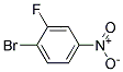 1-BROMO-2-FLUORO-4-NITROBENZEN 结构式