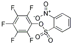 2,3,4,5,6-PENTAFLUOROPHENYL 2-NITROBENZENESULPHONATE 结构式