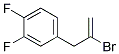 2-BROMO-3-(3',4'-DIFLUOROPHENYL)-1-PROPEN 结构式