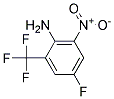 2-AMINO-5-FLUORO-3-NITROBENZOTRIFLUORID 结构式