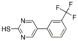 2-MERCAPTO-5-[3-(TRIFLUOROMETHYL)PHENYL]PYRIMIDIN 结构式