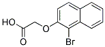 2-[(1-BROMO-2-NAPHTHYL)OXY]ACETIC ACID 结构式