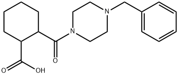 2-(4-Benzylpiperazine-1-carbonyl)cyclohexane-1-carboxylicacid