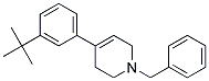 1-BENZYL-4-(3-TERT-BUTYL-PHENYL)-1,2,3,6-TETRAHYDRO-PYRIDINE 结构式