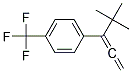 1-(1-TERT-BUTYL-PROPA-1,2-DIENYL)-4-TRIFLUOROMETHYL-BENZENE 结构式