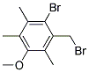1-Bromo-2-bromomethyl-4-methoxy-3,5,6-trimethyl-benzene 结构式