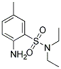 2-AMINO-N,N-DIETHYL-5-METHYLBENZENESULFONAMIDE 结构式