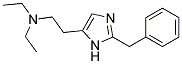 [2-(2-BENZYL-IMIDAZOL-4-YL)-ETHYL]-DIETHYL-AMINE 结构式