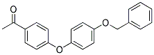 1-[4-(4-BENZYLOXY-PHENOXY)-PHENYL]-ETHANONE 结构式