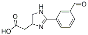 [2-(3-FORMYL-PHENYL)-1H-IMIDAZOL-4-YL]-ACETIC ACID 结构式