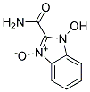 2-AMINOCARBONYL-1-HYDROXYBENZIMIDAZOLE 3-OXIDE 结构式