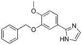 2-(3-BENZYLOXY-4-METHOXY-PHENYL)-1H-IMIDAZOLE 结构式