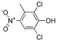 2,6-Dichloro-4-nitro-5-methyl phenol 结构式