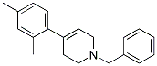 1-Benzyl-4-(2,4-dimethyl-phenyl)-1,2,3,6-tetrahydro-pyridine 结构式