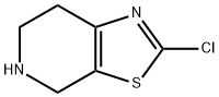 2-CHLORO-4,5,6,7-TETRAHYDROTHIAZOLO[5,4-C]PYRIDINE 结构式