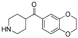 2,3-DIHYDRO-1,4-BENZODIOXIN-6-YL(PIPERIDIN-4-YL)METHANONE 结构式
