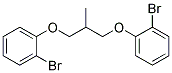 1-(3-(2-Bromophenoxy)-2-methylpropoxy)-2-bromobenzene 结构式