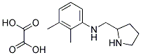 2,3-DIMETHYL-N-(PYRROLIDIN-2-YLMETHYL)ANILINE OXALATE 结构式