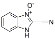 2-CYANOBENZIMIDAZOLE N-OXIDE 结构式