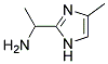 1-(4-METHYL-1H-IMIDAZOL-2-YL)-ETHYLAMINE 结构式