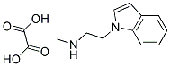 (2-INDOL-1-YL-ETHYL)-METHYL-AMINE, OXALIC ACID 结构式