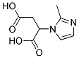 2-(2-METHYL-IMIDAZOL-1-YL)-SUCCINIC ACID 结构式