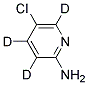 2-AMINO-5-CHLOROPYRIDINE-3,4,6-D3 结构式