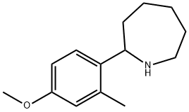 2-(4-METHOXY-2-METHYLPHENYL)AZEPANE 结构式