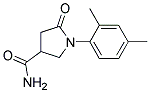 1-(2,4-DIMETHYLPHENYL)-5-OXOPYRROLIDINE-3-CARBOXAMIDE 结构式