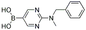 (2-[BENZYL(METHYL)AMINO]PYRIMIDIN-5-YL)BORONIC ACID 结构式