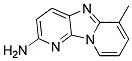 2-Amino-6-methyldipyrido-[1,2-a:3'2'-d] imidazole 结构式