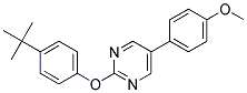 2-(4-TERT-BUTYLPHENOXY)-5-(4-METHOXYPHENYL)PYRIMIDINE 结构式