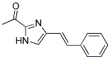 1-(4-STYRYL-1H-IMIDAZOL-2-YL)-ETHANONE 结构式