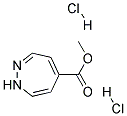 1H-Diazepin-5-carboxylic acid, hexahydro-methyl ester dihydrochloride 结构式