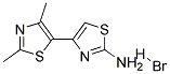 2',4'-DIMETHYL[4,5']BITHIAZOLYL-2-YLAMINEHYDROBROMIDE 结构式