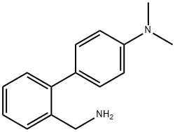 2'-(AMINOMETHYL)-N,N-DIMETHYL[1,1'-BIPHENYL]-4-AMINE 结构式