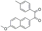 1-(6-METHOXY-NAPHTHALEN-2-YL)-2-P-TOLYL-ETHANE-1,2-DIONE 结构式