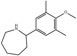 2-(4-METHOXY-3,5-DIMETHYLPHENYL)AZEPANE 结构式
