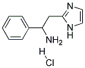 2-(1H-IMIDAZOL-2-YL)-1-PHENYLETHANAMINE HYDROCHLORIDE 结构式