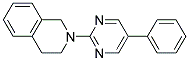 2-(5-PHENYLPYRIMIDIN-2-YL)-1,2,3,4-TETRAHYDROISOQUINOLINE 结构式